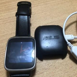 エイスース(ASUS)のasus ZEN watch android wear(腕時計(デジタル))