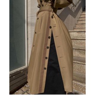 Ameri VINTAGE - AMERI MINIMAL FLARE LONG TRENCH COATの通販 by 華's