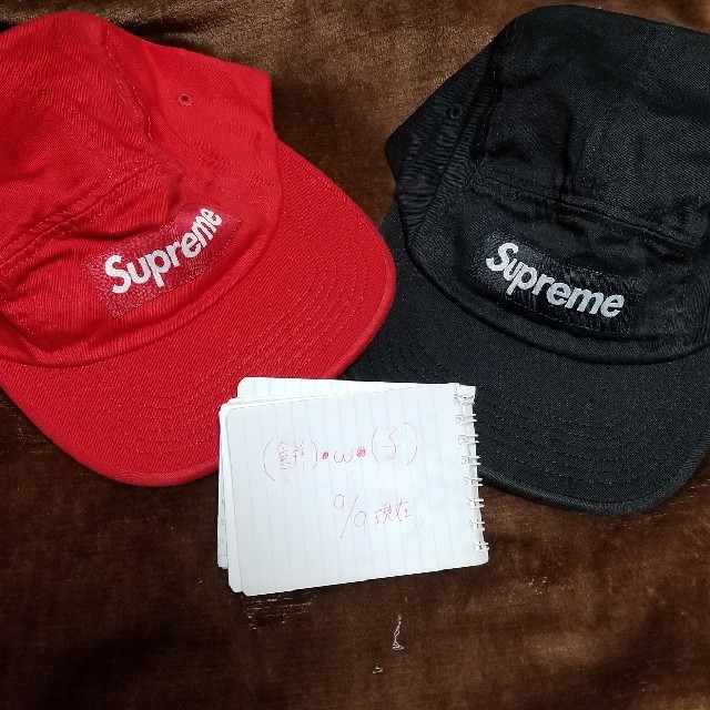 Supreme(シュプリーム)のsupreme キャンプキャップ じゅん様専用 メンズの帽子(キャップ)の商品写真
