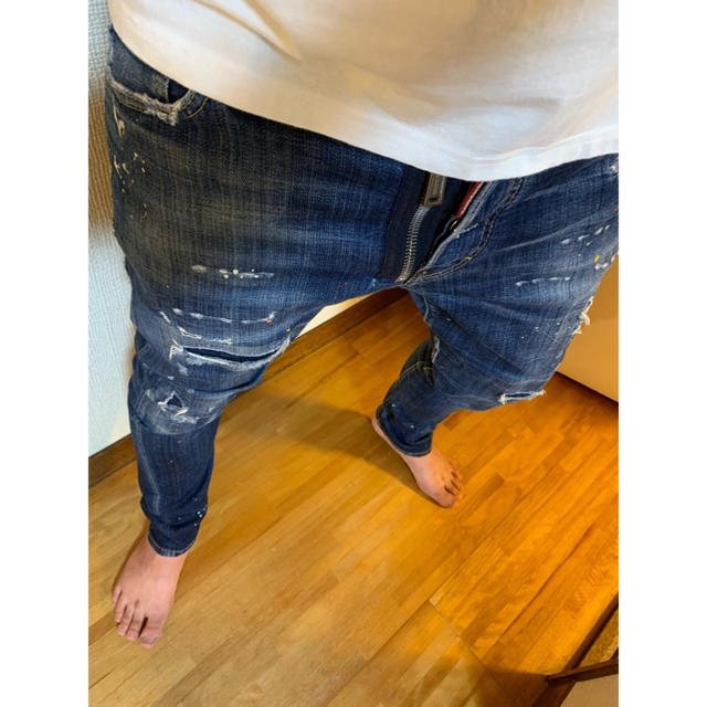 DSQUARED2(ディースクエアード)のディースクエアード  デニムジーンズ　2018AWセクシーツイスト メンズのパンツ(デニム/ジーンズ)の商品写真