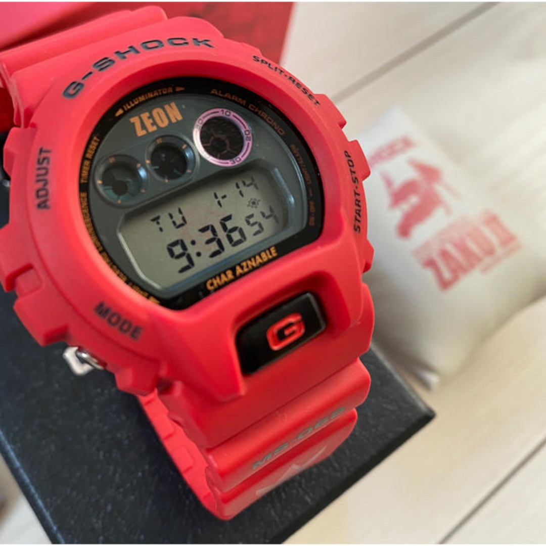 CASIO - ガンダム30周年記念G-SHOCK MS-06S ZAKU II シャア専用 CASIO - ガンダム30周年記念G-SHOCK MS-06S ZAKU II シャア専用