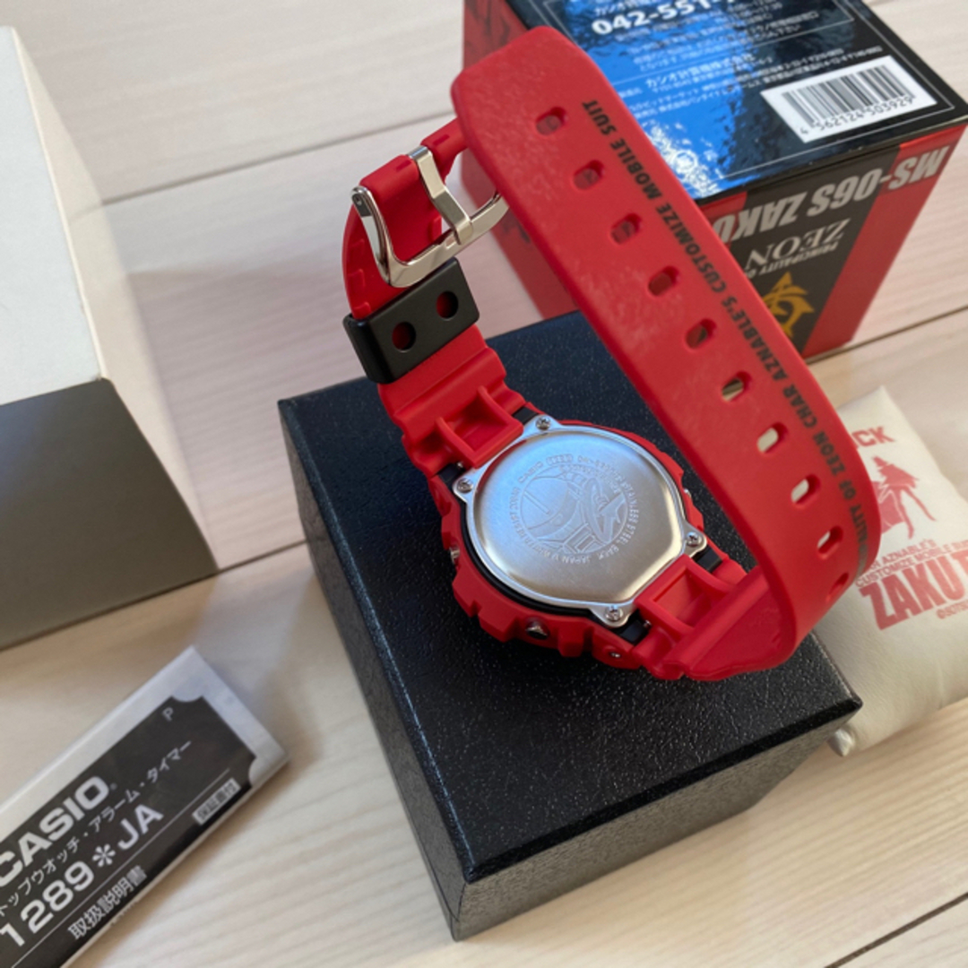 CASIO - ガンダム30周年記念G-SHOCK MS-06S ZAKU II シャア専用 CASIO - ガンダム30周年記念G-SHOCK MS-06S ZAKU II シャア専用