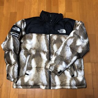 シュプリーム(Supreme)の最終値　希少XL Supreme The North Face ヌプシ　ちくわ(ダウンジャケット)