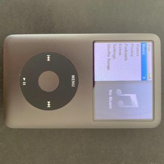 アップル(Apple)のiPod classic 160GB 美品 ブラック MC297J/A(ポータブルプレーヤー)