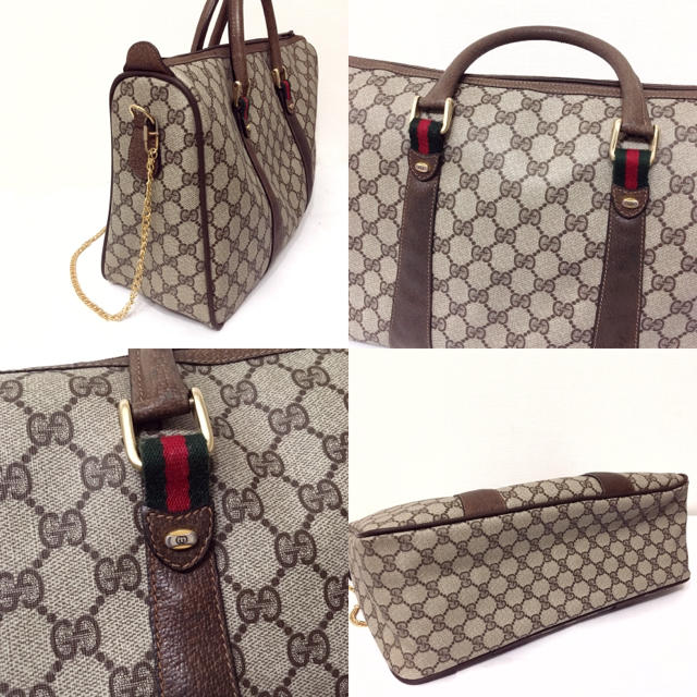 バッグ 極美品☆GUCCI オールドグッチ ボストンバッグ 買い日本