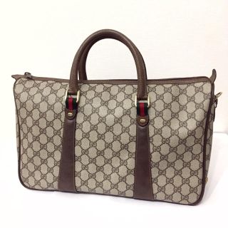 グッチ(Gucci)の極美品☆GUCCI オールドグッチ ボストンバッグ(ボストンバッグ)