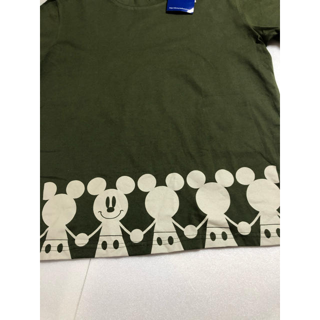 ベルメゾン(ベルメゾン)の◆新品◆ベルメゾン　ミッキーマウスTシャツ　L メンズのトップス(Tシャツ/カットソー(半袖/袖なし))の商品写真