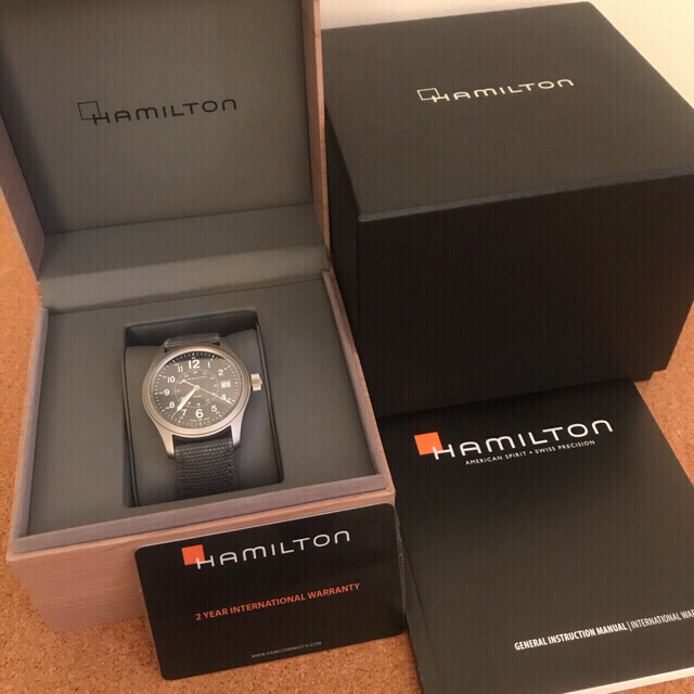Hamilton(ハミルトン)の【極美品】ハミルトン カーキ フィールド クオーツ 38mm メンズ 腕時計 メンズの時計(腕時計(アナログ))の商品写真