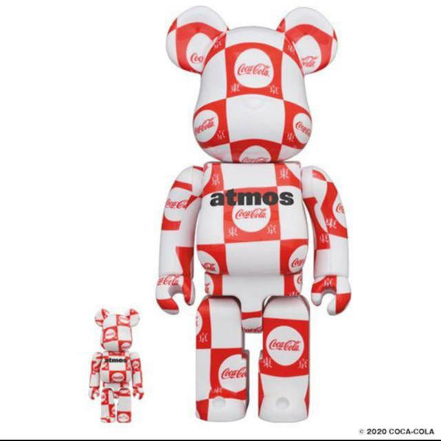 MEDICOM TOY(メディコムトイ)のBE@RBRICK atmos×Coca-Cola 東京 100％ & 400％ エンタメ/ホビーのフィギュア(その他)の商品写真