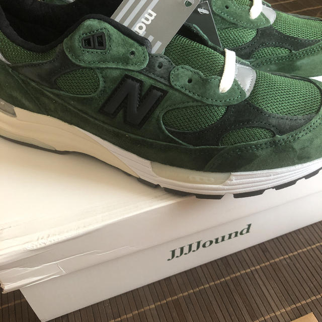 New Balance(ニューバランス)のXX様専用　JJJJound × New Balance 992 Green メンズの靴/シューズ(スニーカー)の商品写真