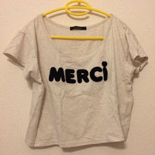 ページボーイ(PAGEBOY)のメルシーショート丈 トップス(Tシャツ(半袖/袖なし))