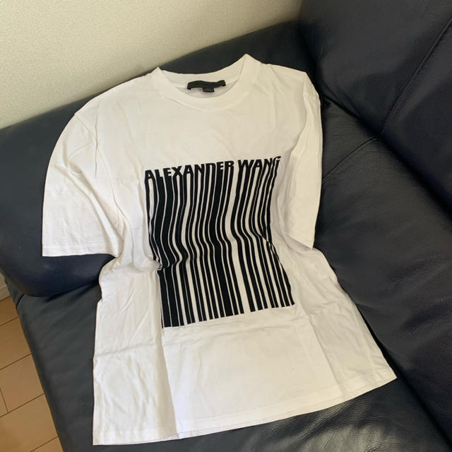 Alexander Wang(アレキサンダーワン)の【あゆゆ様専用♡】ALEXANDER WANG バーコードロゴTシャツ メンズのトップス(Tシャツ/カットソー(半袖/袖なし))の商品写真