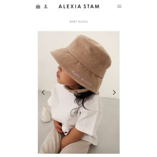 アリシアスタン(ALEXIA STAM)のアリシアスタン☆バケットハット(帽子)