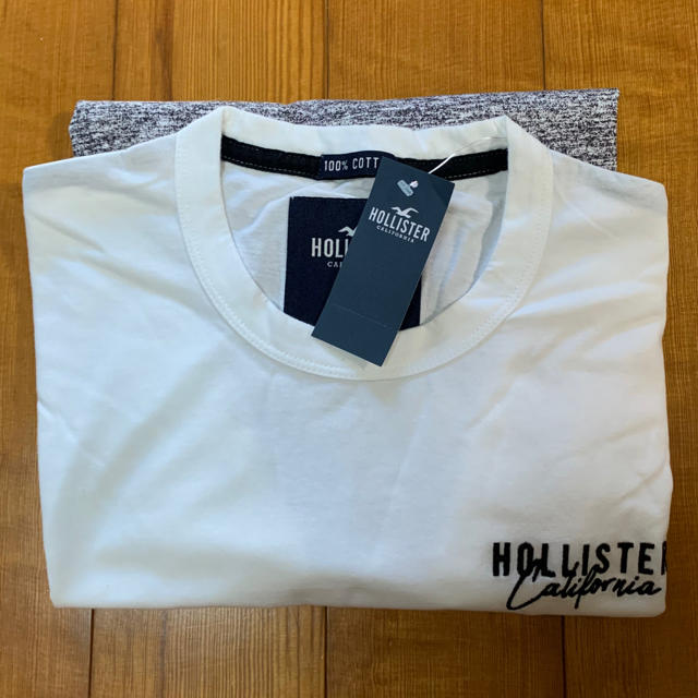 Hollister(ホリスター)の44ホリスター  HOLLISTER  ロンT XS 新品 正規品 刺繍　長袖 メンズのトップス(Tシャツ/カットソー(七分/長袖))の商品写真