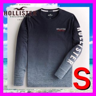 ホリスター(Hollister)の44ホリスター  HOLLISTER  ロンT S 新品 正規品 刺繍　長袖(Tシャツ/カットソー(七分/長袖))