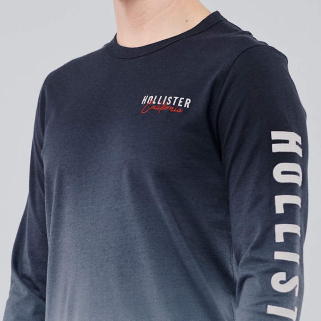 Hollister(ホリスター)の44ホリスター  HOLLISTER  ロンT XL 新品 正規品 刺繍　長袖 メンズのトップス(Tシャツ/カットソー(七分/長袖))の商品写真