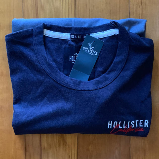 Hollister(ホリスター)の44ホリスター  HOLLISTER  ロンT XL 新品 正規品 刺繍　長袖 メンズのトップス(Tシャツ/カットソー(七分/長袖))の商品写真