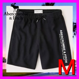 アバクロンビーアンドフィッチ(Abercrombie&Fitch)の54アバクロ　ホリスター  ショートパンツ   S 新品 正規 ブラック　メンズ(ショートパンツ)