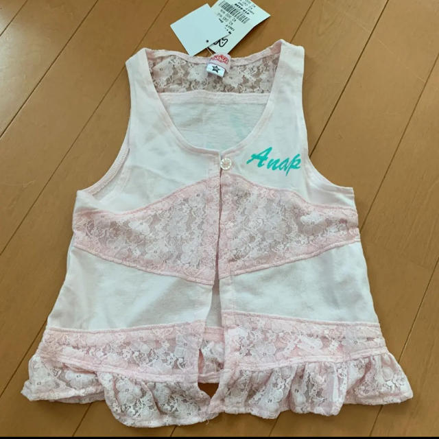 ANAP Kids(アナップキッズ)のANAP アナップ ノースリーブ タンクトップ キッズ/ベビー/マタニティのキッズ服女の子用(90cm~)(Tシャツ/カットソー)の商品写真