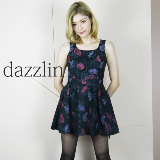dazzlin(ダズリン)のdazzlin♡チューリップ柄ワンピ レディースのワンピース(ミニワンピース)の商品写真