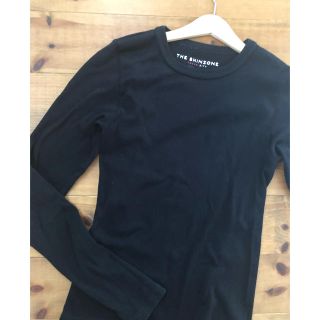 シンゾーン(Shinzone)のシンゾーン　リブ　ロンT 美品RIB LONG TEE THE SHINZONE(カットソー(長袖/七分))