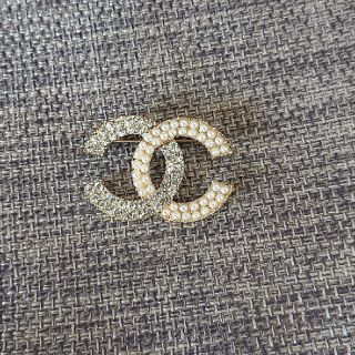 シャネル(CHANEL)のココマーク ブローチ(ブローチ/コサージュ)