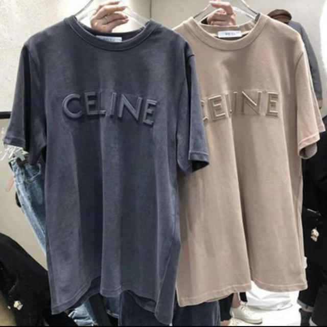 celine(セリーヌ)のセリーヌロゴT❤️Ｍサイズ レディースのトップス(Tシャツ(半袖/袖なし))の商品写真