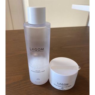 ラーゴム(LAGOM)のラゴム LAGOM エッセンストナー　ホワイトモイスチャークリーム(化粧水/ローション)