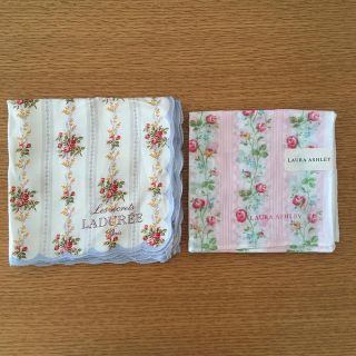 ローラアシュレイ(LAURA ASHLEY)の未使用☆ブランドハンカチ☆2点セット(ハンカチ)