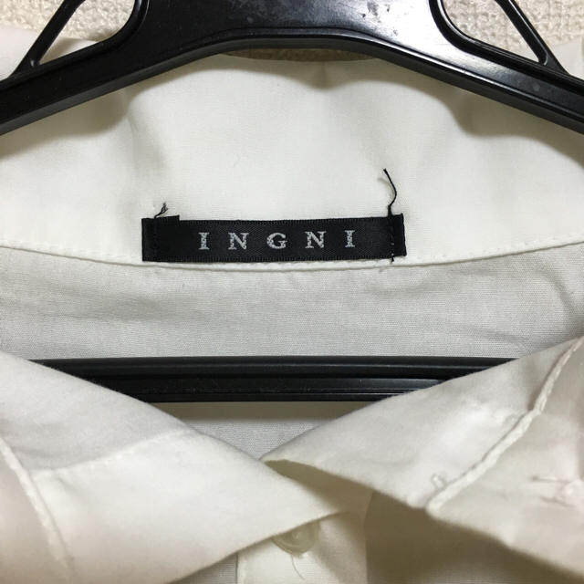 INGNI(イング)のシャツニット ワンピース レディースのワンピース(ミニワンピース)の商品写真