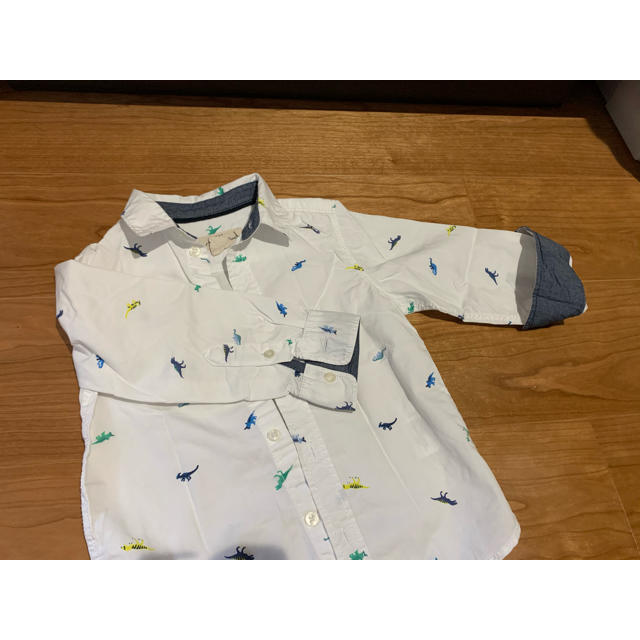 H&M(エイチアンドエム)のH&M キッズ　さわやかシャツ キッズ/ベビー/マタニティのキッズ服男の子用(90cm~)(ブラウス)の商品写真