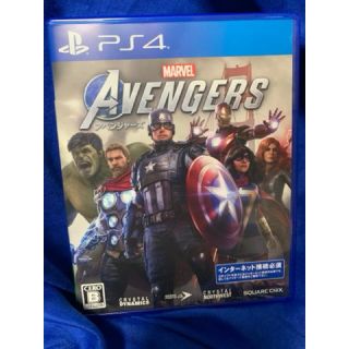 【美品】PS4 アベンジャーズ(家庭用ゲームソフト)