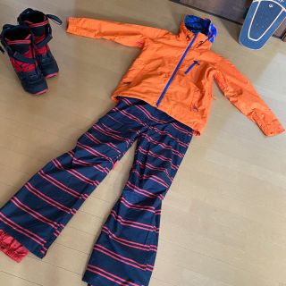 バートン(BURTON)のスノボ  ウエア　上下セット burton +ESTIVO 150〜165cm(ウエア/装備)