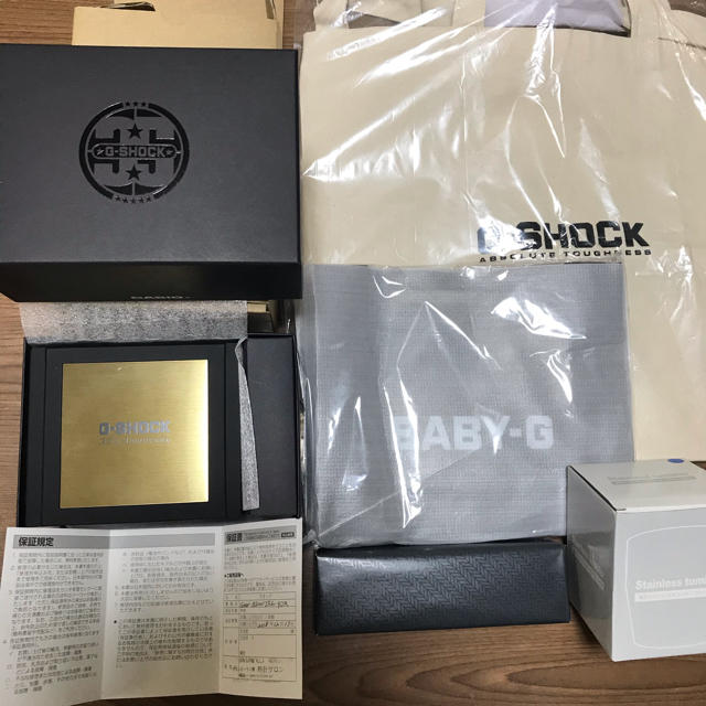 新品未使用　G-shock 35周年限定モデル　GMW-B5000TFG-9JR