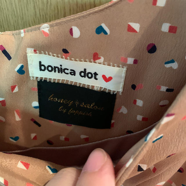 bonica dot(ボニカドット)のボニカドット　膝丈ワンピース レディースのワンピース(ひざ丈ワンピース)の商品写真