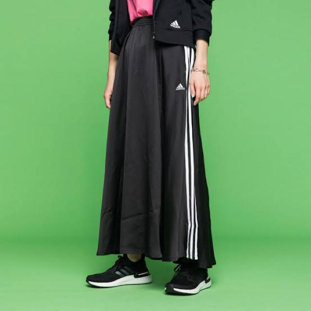 adidas(アディダス)の新品　adidas マストハブスカート　黒　Sサイズ　アディダス レディースのスカート(ロングスカート)の商品写真