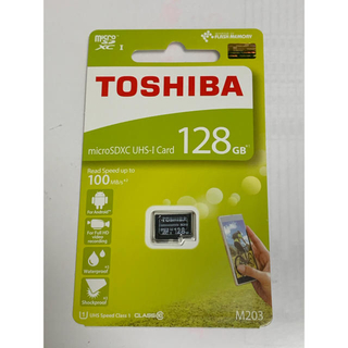 トウシバ(東芝)の［東芝M203］100M高速版 switch適用 マイクロSDカード 128GB(PC周辺機器)