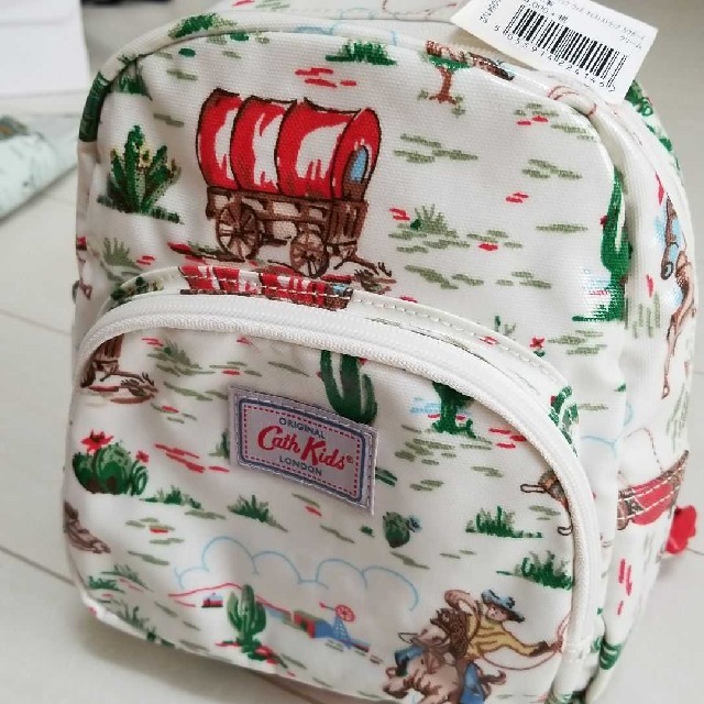 Cath Kidston(キャスキッドソン)の新品未使用！キャスキッドソン☆カウボーイ☆リュック キッズ/ベビー/マタニティのこども用バッグ(リュックサック)の商品写真