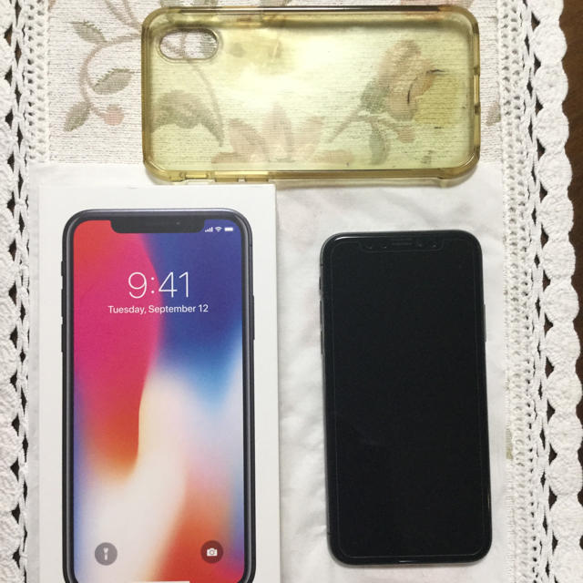 iPhone X 256GB スペースグレイ