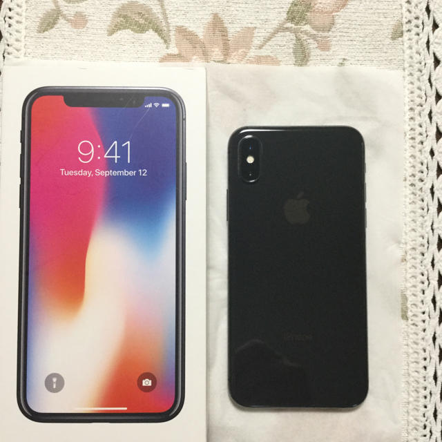 iPhone X 256GB スペースグレイ