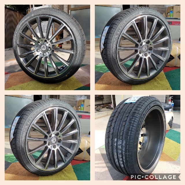 ベンツ Ｅクラス W212 　19インチタイヤとホイール付き245/35R19