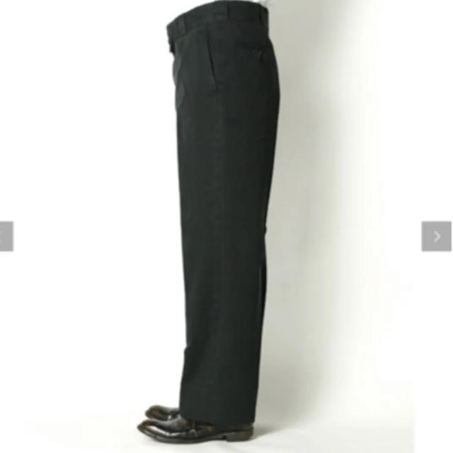 安い購入 COMOLI ブラック コットンギャバウォッシュパンツ 20ss ...