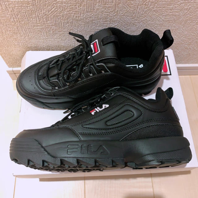 FILA(フィラ)のFILA フィラ DISRUPTOR2 ディスラプター 2 BLACK レディースの靴/シューズ(スニーカー)の商品写真