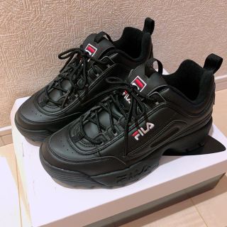 フィラ(FILA)のFILA フィラ DISRUPTOR2 ディスラプター 2 BLACK(スニーカー)