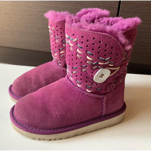 UGG - 再値下げ!UGG Australia キッズ 正規品 ムートンブーツ 17cmの