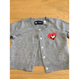 ギャップキッズ(GAP Kids)のピーナッツ🧡スヌーピーコラボカーディガン❤️(カーディガン)