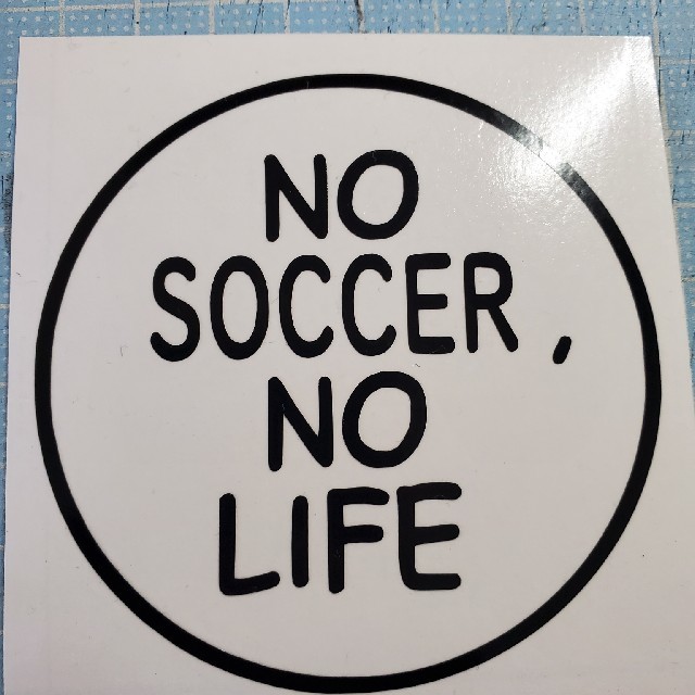 ステッカー No Soccer No Life ステッカーの通販 By Legalize ラクマ