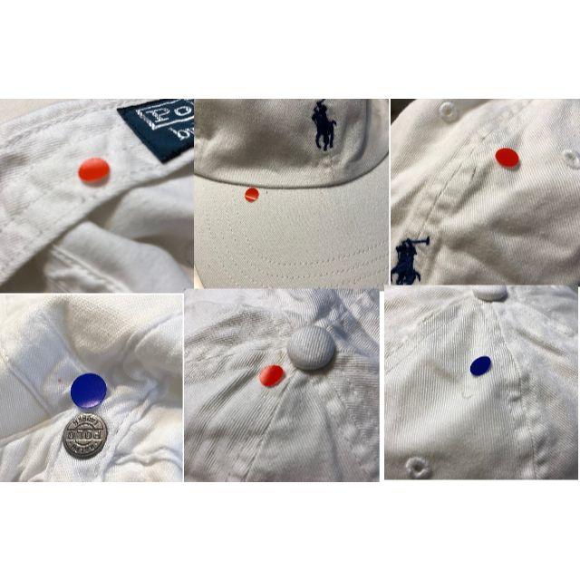 POLO RALPH LAUREN(ポロラルフローレン)の新品 未使用 ポロ ラルフローレン ポニー キャップ 白 N104B メンズの帽子(キャップ)の商品写真