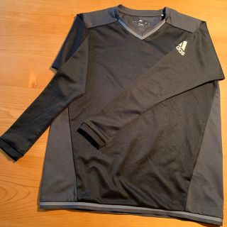 アディダス(adidas)のアディダス　Vネック長袖Tシャツ(Tシャツ/カットソー)