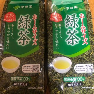 イトウエン(伊藤園)の伊藤園　緑茶２袋セット(茶)